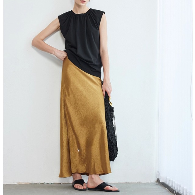 【ドロップショルダーノースリーブプルオーバー】P00278