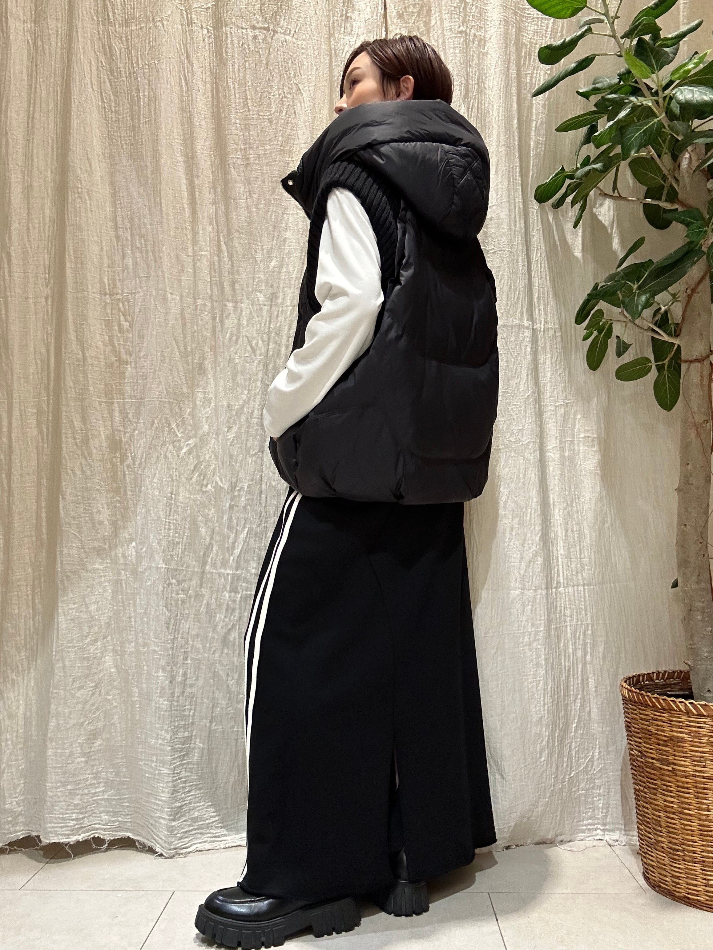 ニットドッキングダウンベスト Pauline Bleu(ポリーヌブロー) | EARL