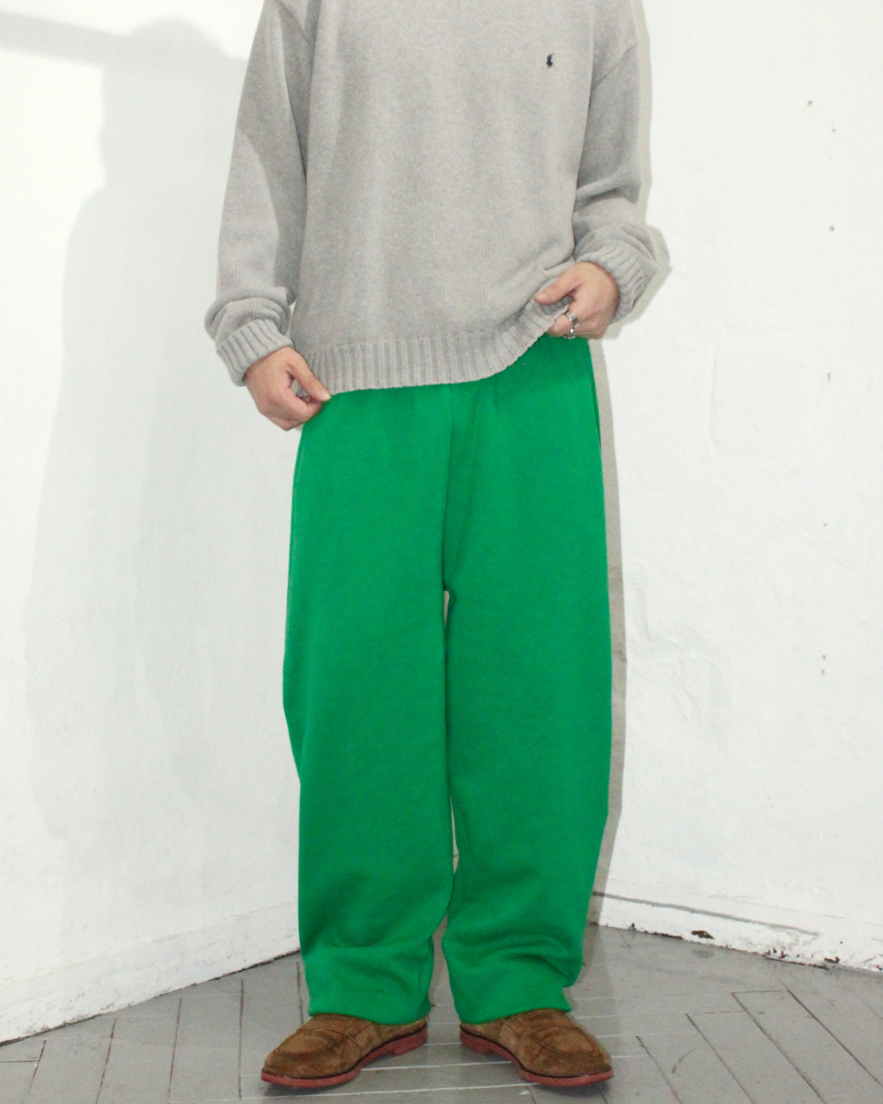 80s~ Windjammer Sweat Pants "Green" USA製