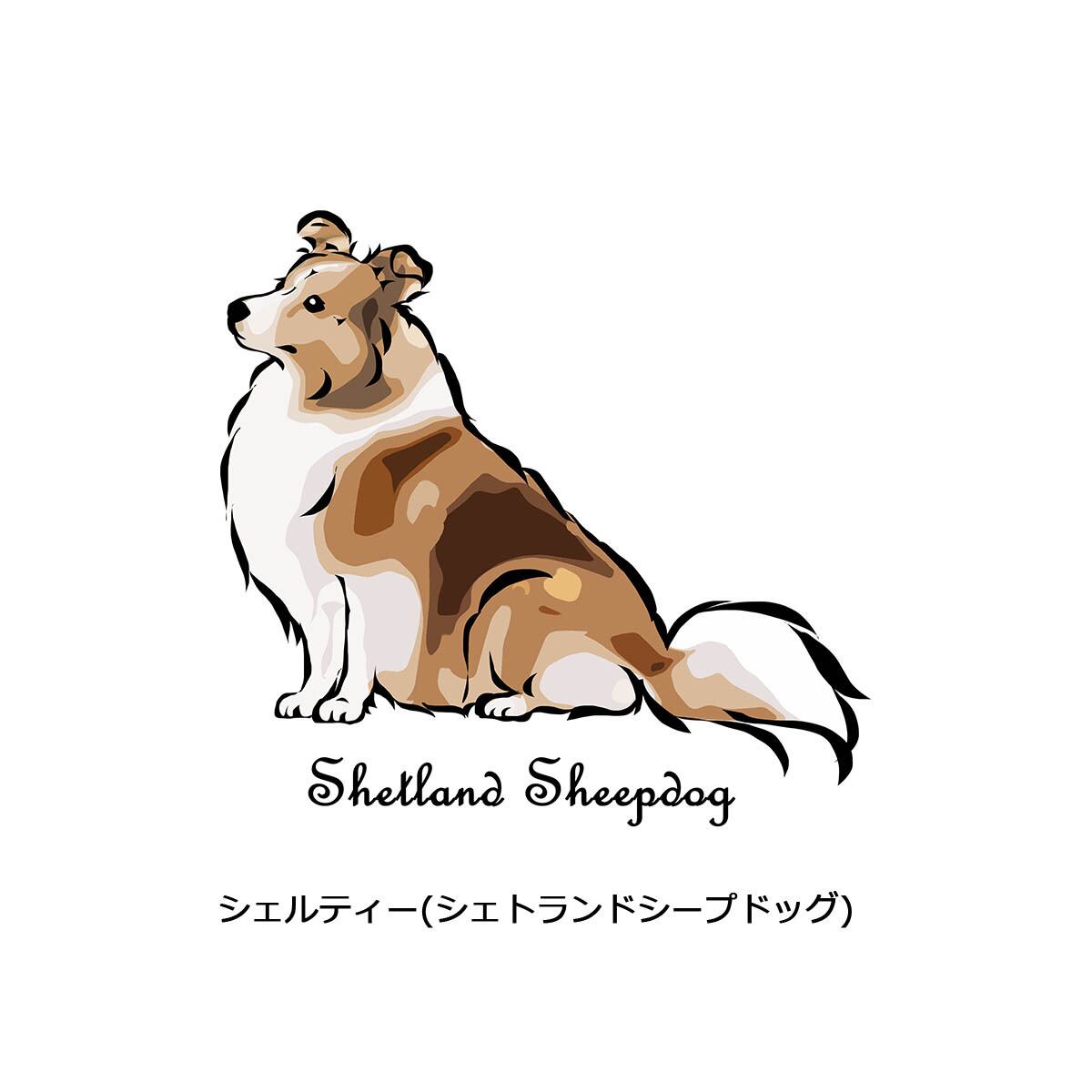 受注生産】トートバッグLサイズ夏のリース コーギー、パグ、柴犬