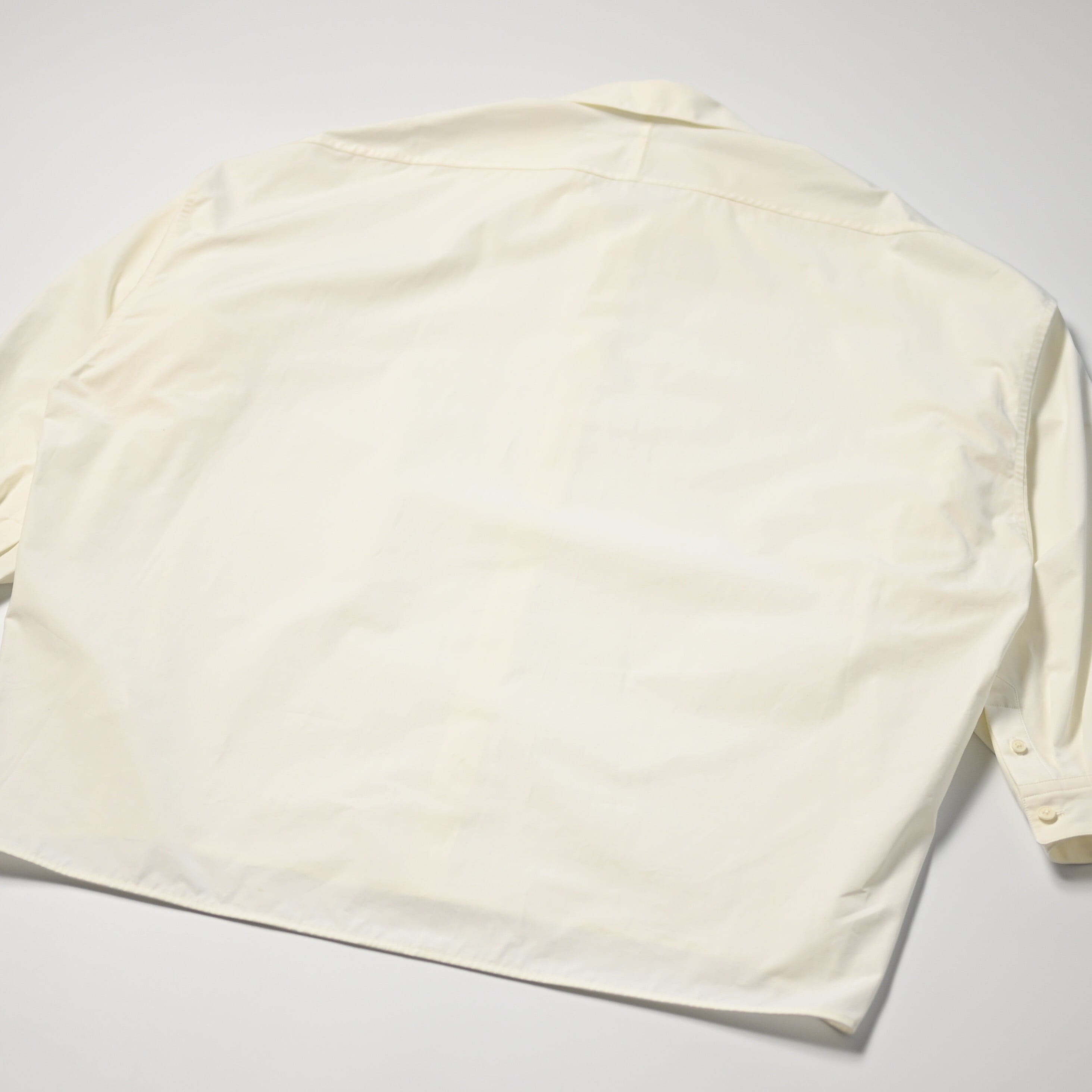 Nonnotte / Draping Open Collar Shirt Type A | GANKO