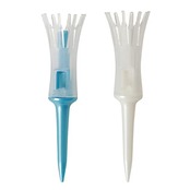 Tabata(タバタ) ゴルフ ティー 段 プラスチックティー 34mm 段付き リフトティーソフト レギュラー 5本入 パールブルー GV0447 PBL GV-0447