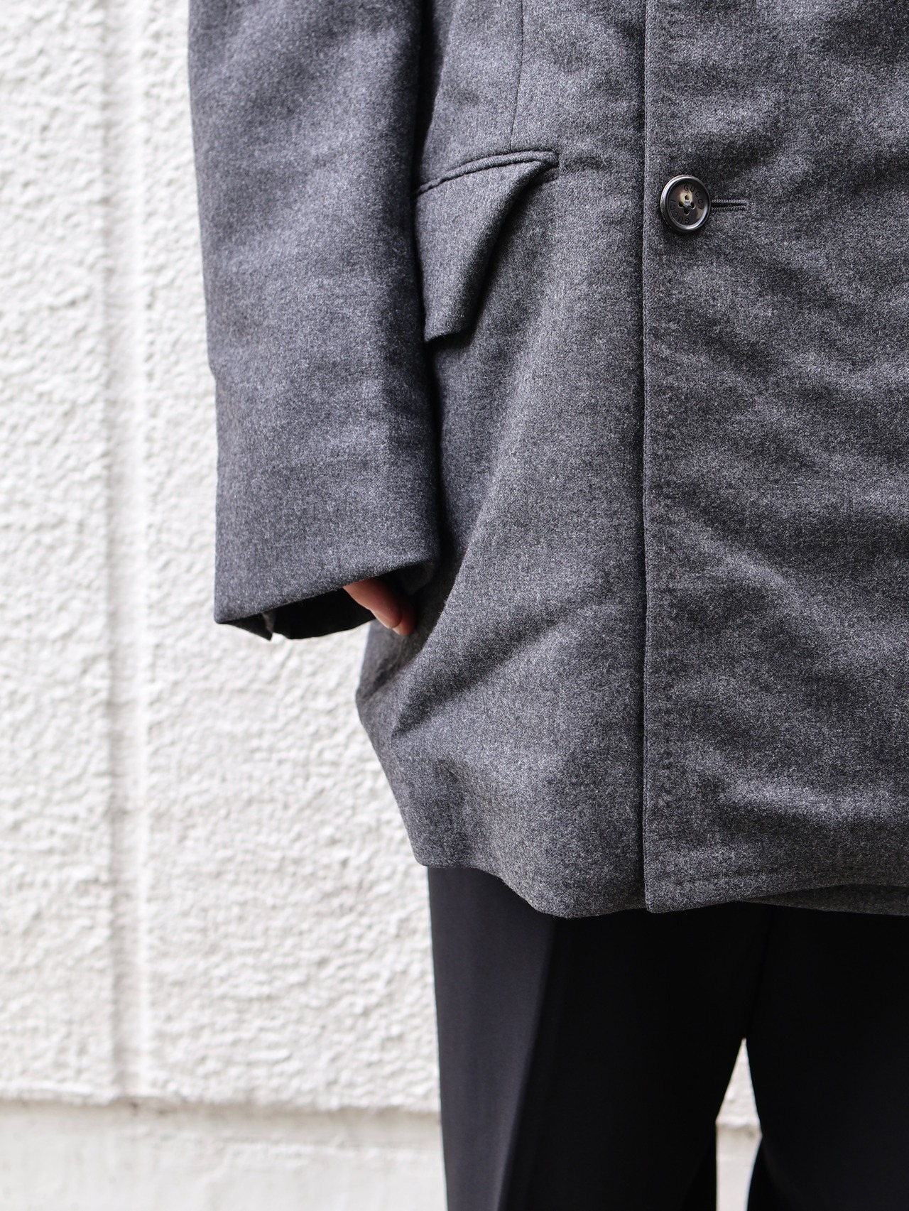 【gucci】wool double half coat