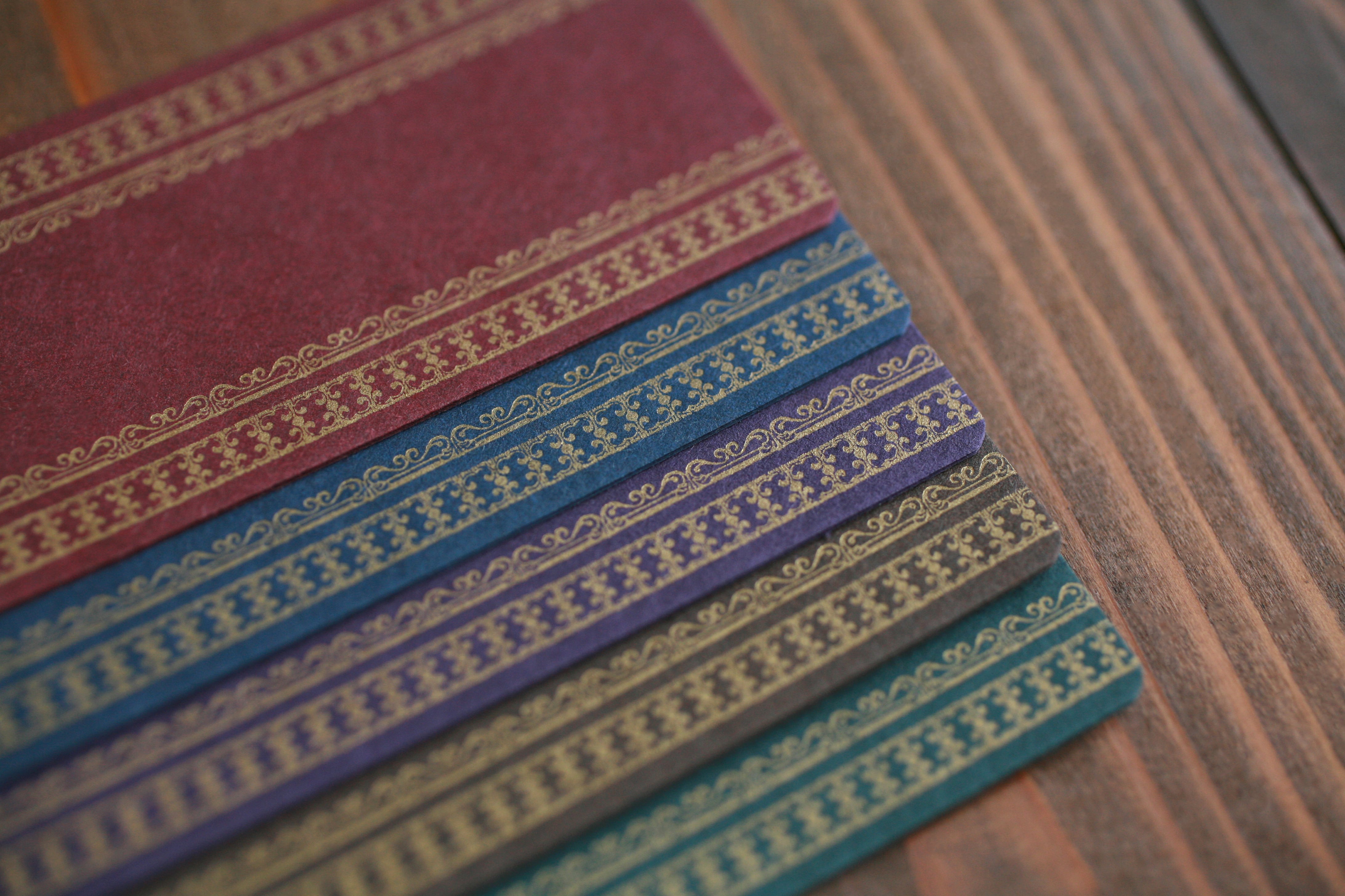 LETTER PRESS INDEX (MINI6） 〔retro pattern series〕 | 廣運舘活版所