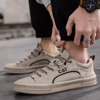 lace-up low cut flat casual sneakers ◇3color H0997