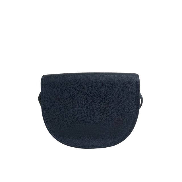 Christian Dior クリスチャン ディオール CDロゴ レザー ショルダーバッグ ネイビー vintage ヴィンテージ オールド scr4g7