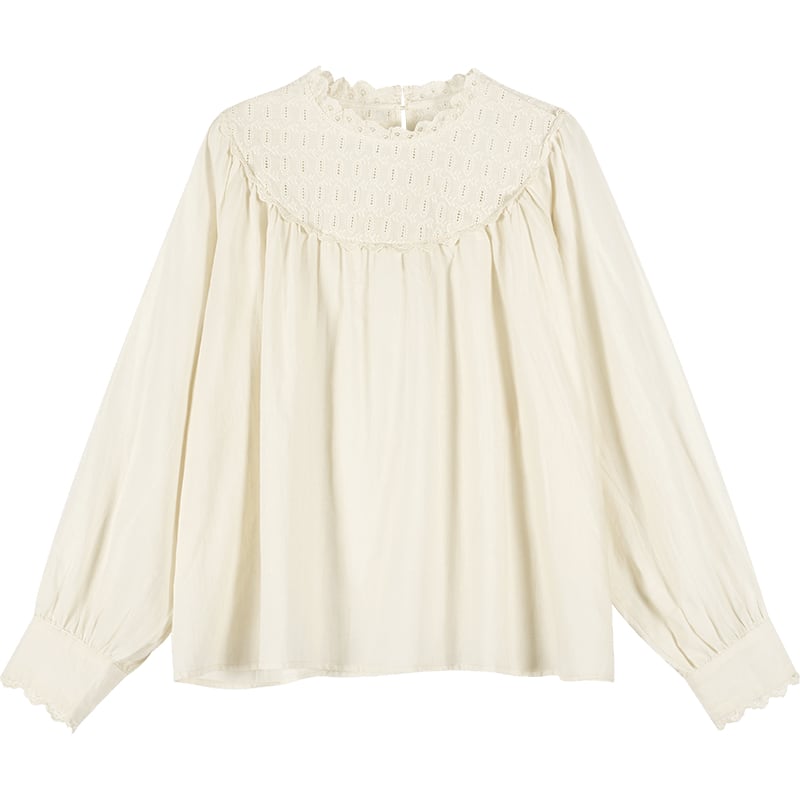 デザインスタンドカラーシャツ M1805