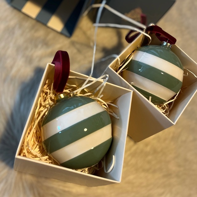【CORNISHWARE】Large Bauble ｜2個セット