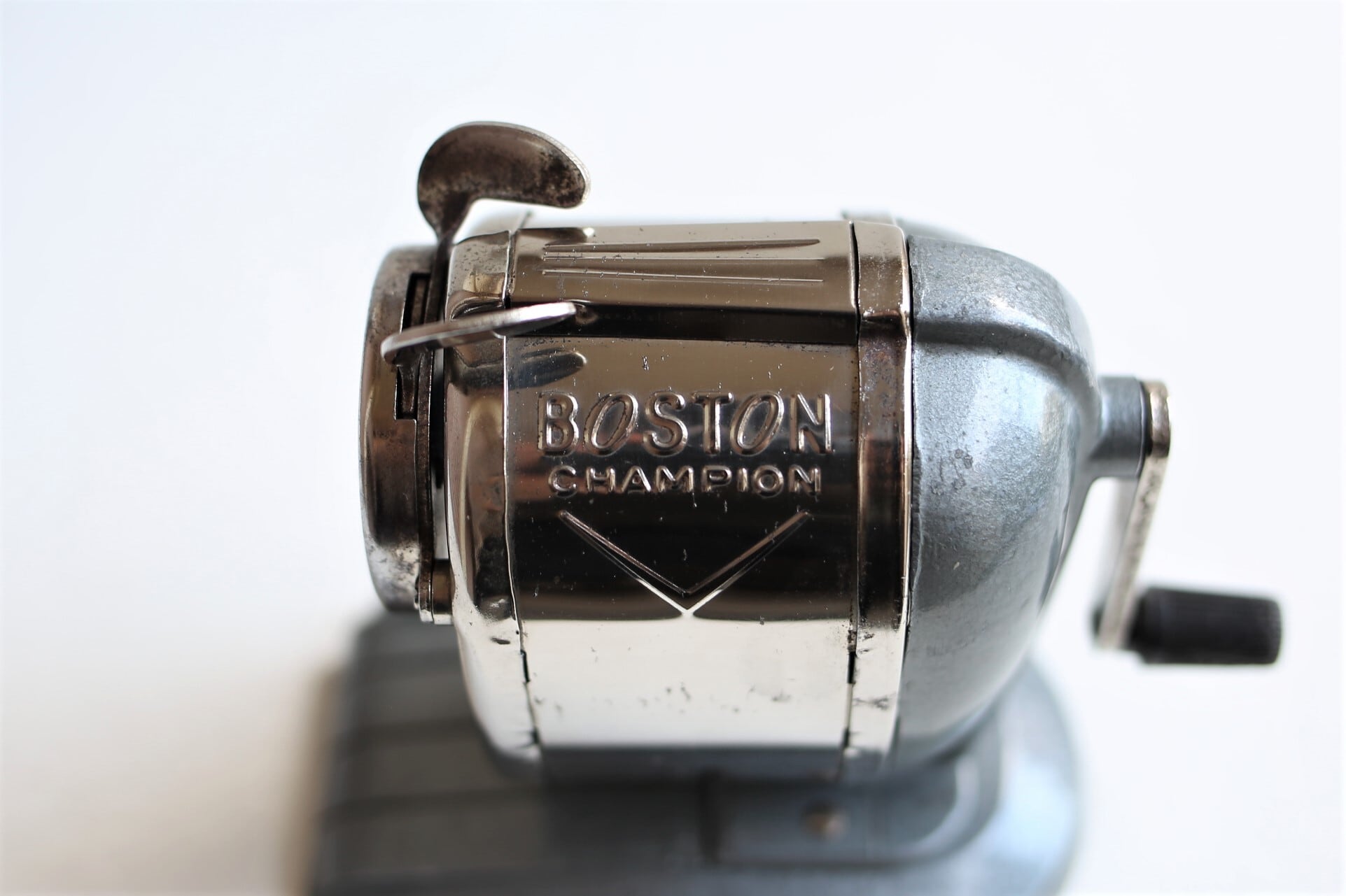 VINTAGE 希少 BOSTON CHAMPION SHARPNER 鉛筆削り ボストン 鉛筆削り
