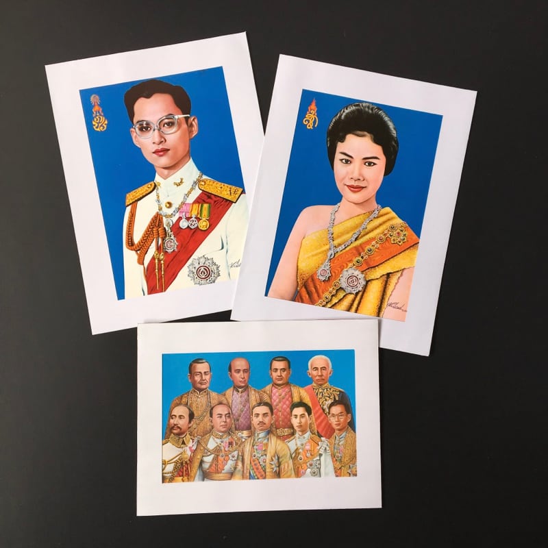 タイ王妃の肖像画｜Portrait Poster of Queen of Thailand