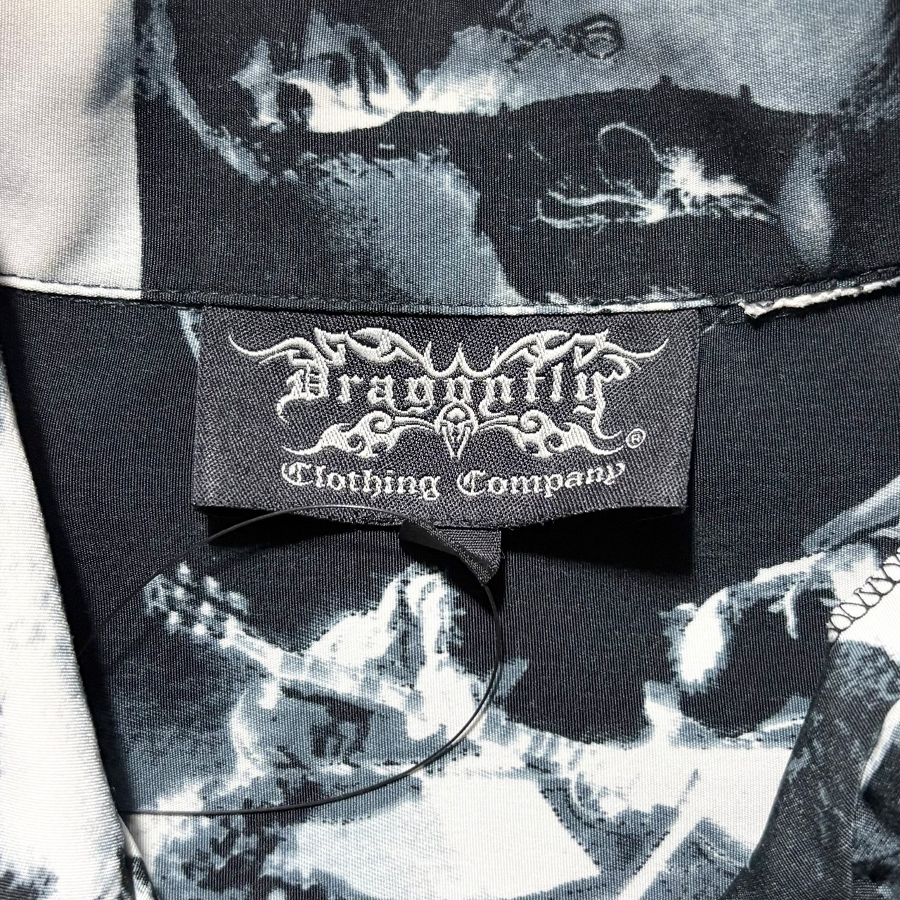 vintage LED ZEPPELIN by DRAGONFLY open collar shirt
