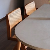 【専用】ダイニングテーブル/Half Oval