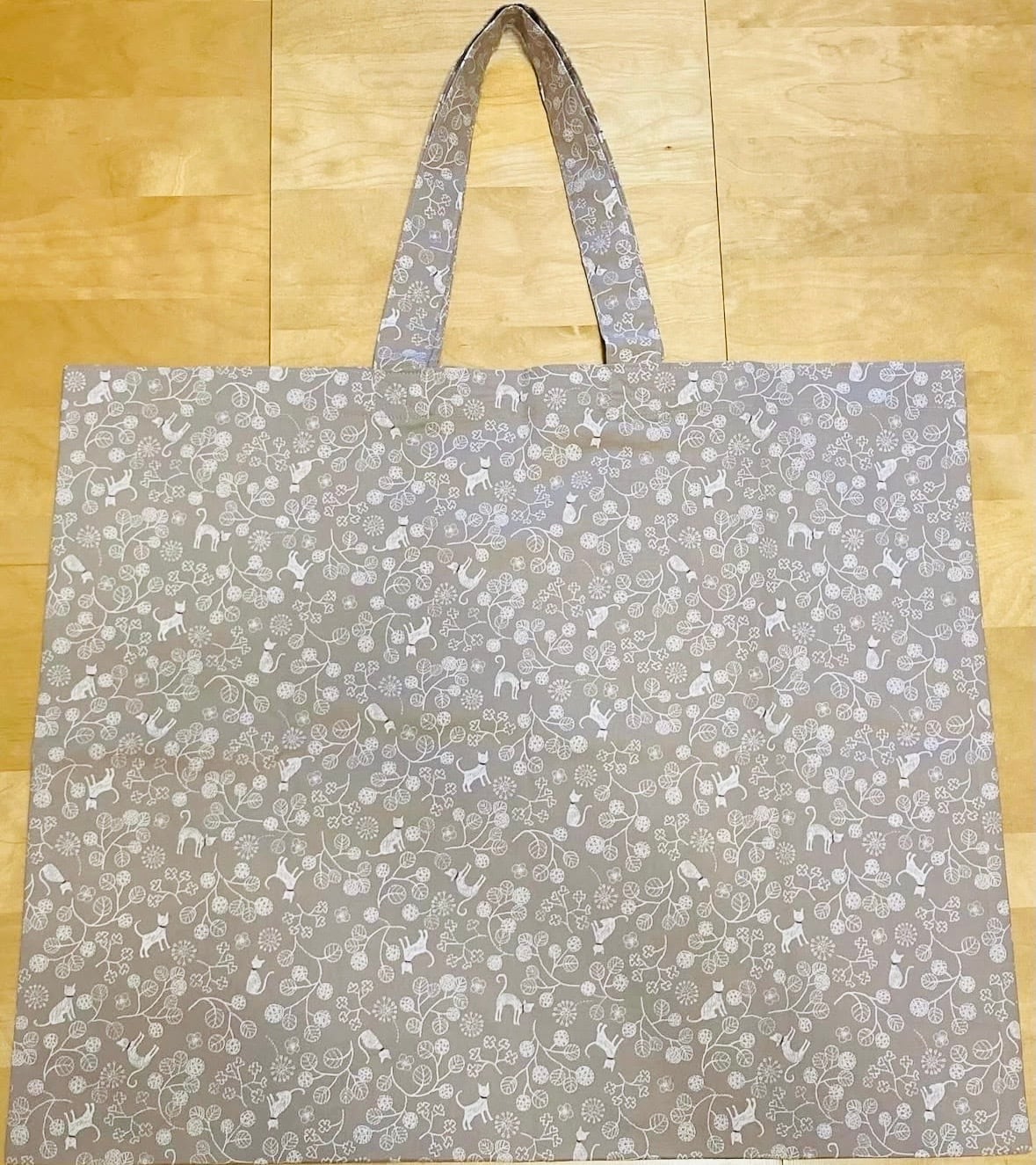 レッスンバッグ 絵本袋 通園バッグ ハンドメイド リバティ メドウ