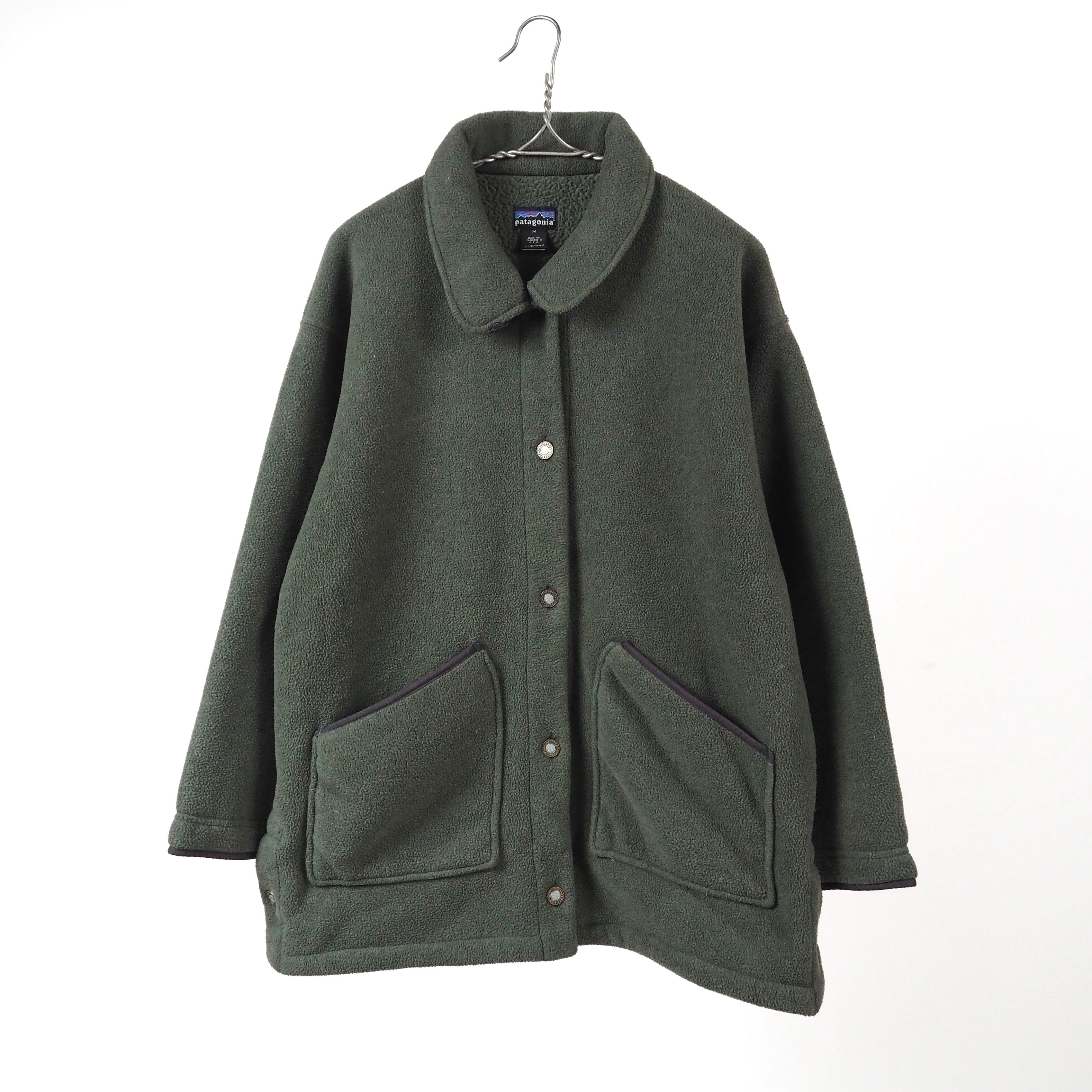 patagonia synchilla shearling coat M
