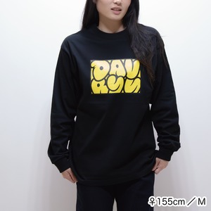 DAVRYU pakkun LS TEE [ブラック]