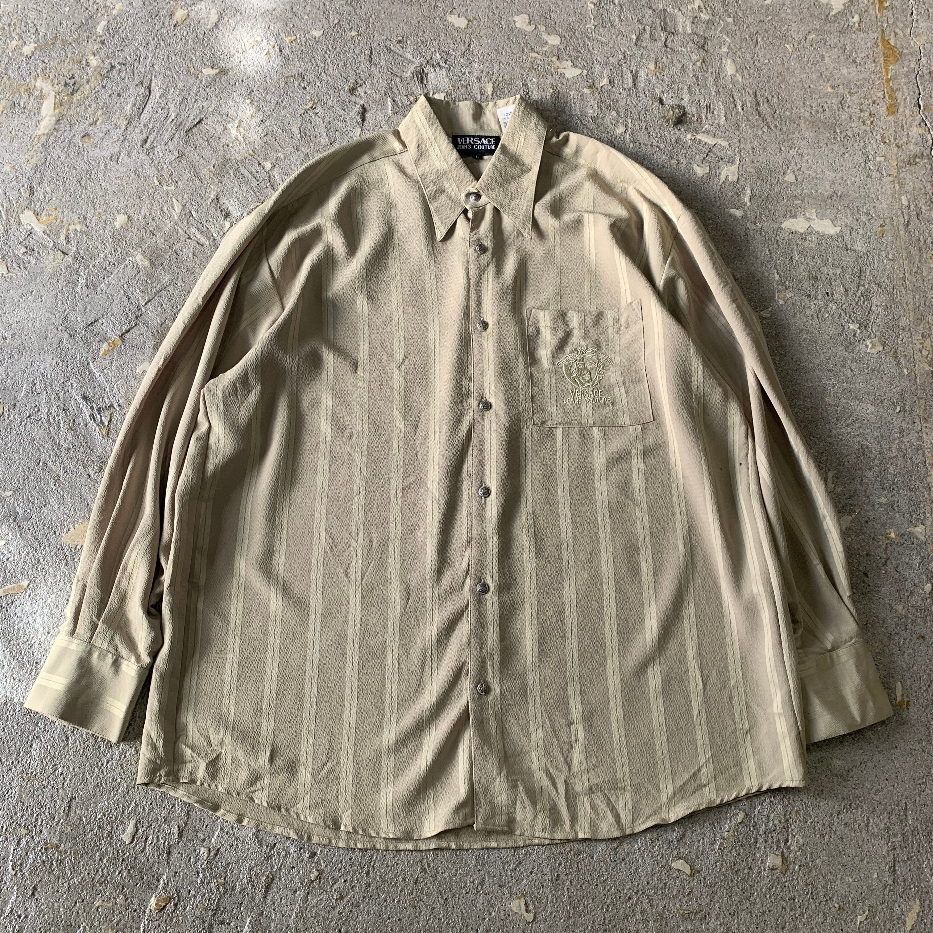 90s VERSACE JEANS COUTURE L/S T-shirt | What'z up 90s VERSACE JEANS COUTURE L/S T-shirt | What'z up