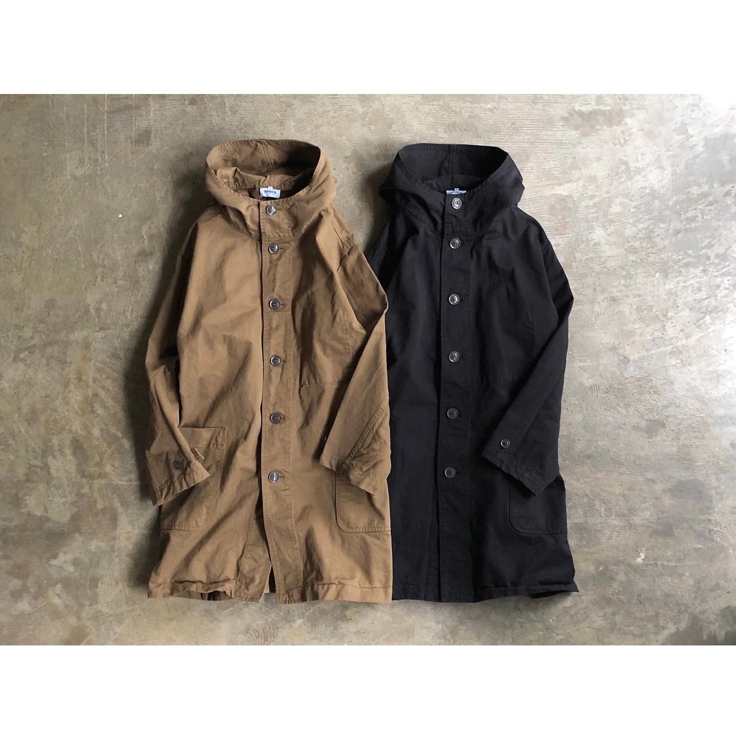 ARMEN (アーメン) AUTHENTIC HOODED COAT | AUTHENTIC Life Store