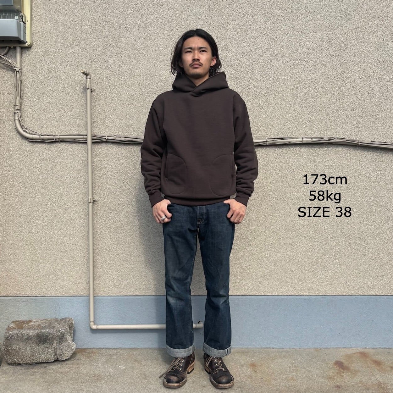 FREEWHEELERS / フリーホイーラーズ / ”ATHLETIC SWEAT HOODIE” JET