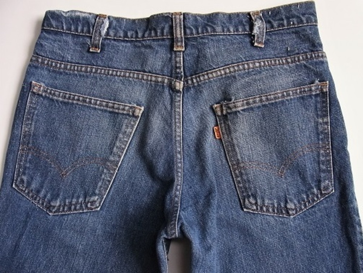 78s VINTAGE 645 646リーバイス フレア 激レア W32 パンツ