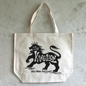 The KING LION トートバッグ（ホワイト） Lサイズ
