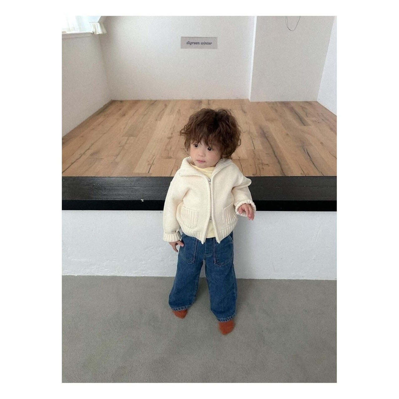 【取寄】digreen ファティーグデニムパンツ|冬服|韓国子供服