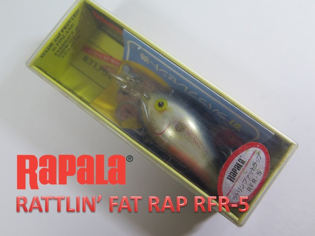 Rapala RATTLIN' FAT RAP RFR-5 ラパラ　ラトリン　ファットラップ　SHAD F-L81-03