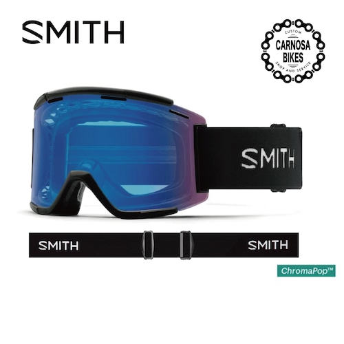 【SMITH】Squad XL MTB Black(CP Contrast Rose Flash & Clear) [スカッド XL MTB ブラック] ゴーグル