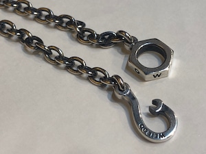 【WEIRDO JEWELRY】ウィアード ジュエリー  NUT-CHAIN (50cm) シルバー チェーン