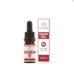 【1/25再入荷予定】【10ml/15%舌に垂らすCBD】エンドカ15%CBDHemp Oil Drops 1500mg