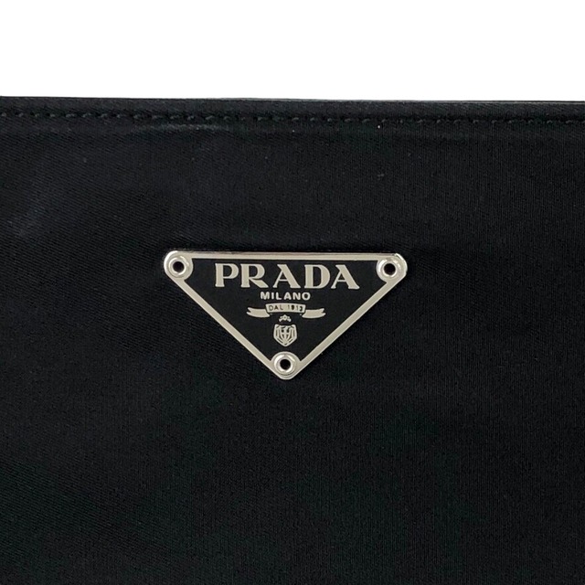 PRADA プラダ トートバッグ ブラック トライアングルロゴ vintage ヴィンテージ オールド 8datjk
