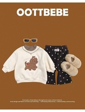 韓国子供服 / 26winter / oottbebe / ピーナッツブーツカットパンツ / ベビー&キッズ / 冬服 *XS~XL*