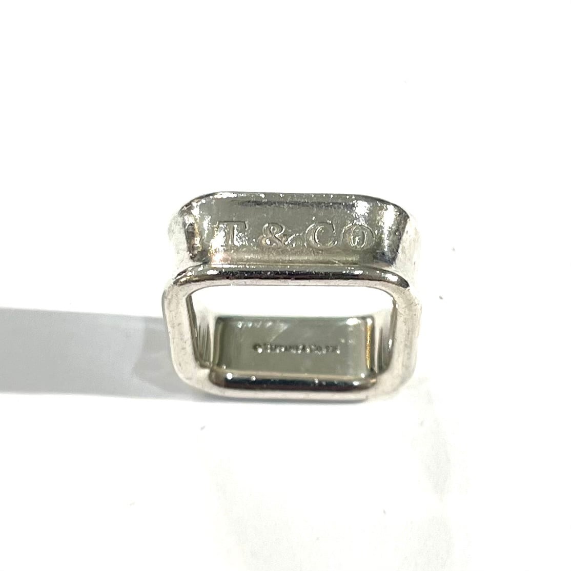 TIFFANY&CO.】【11-12号】2929 ヴィンテージ T&CO 1837 スクエアリング