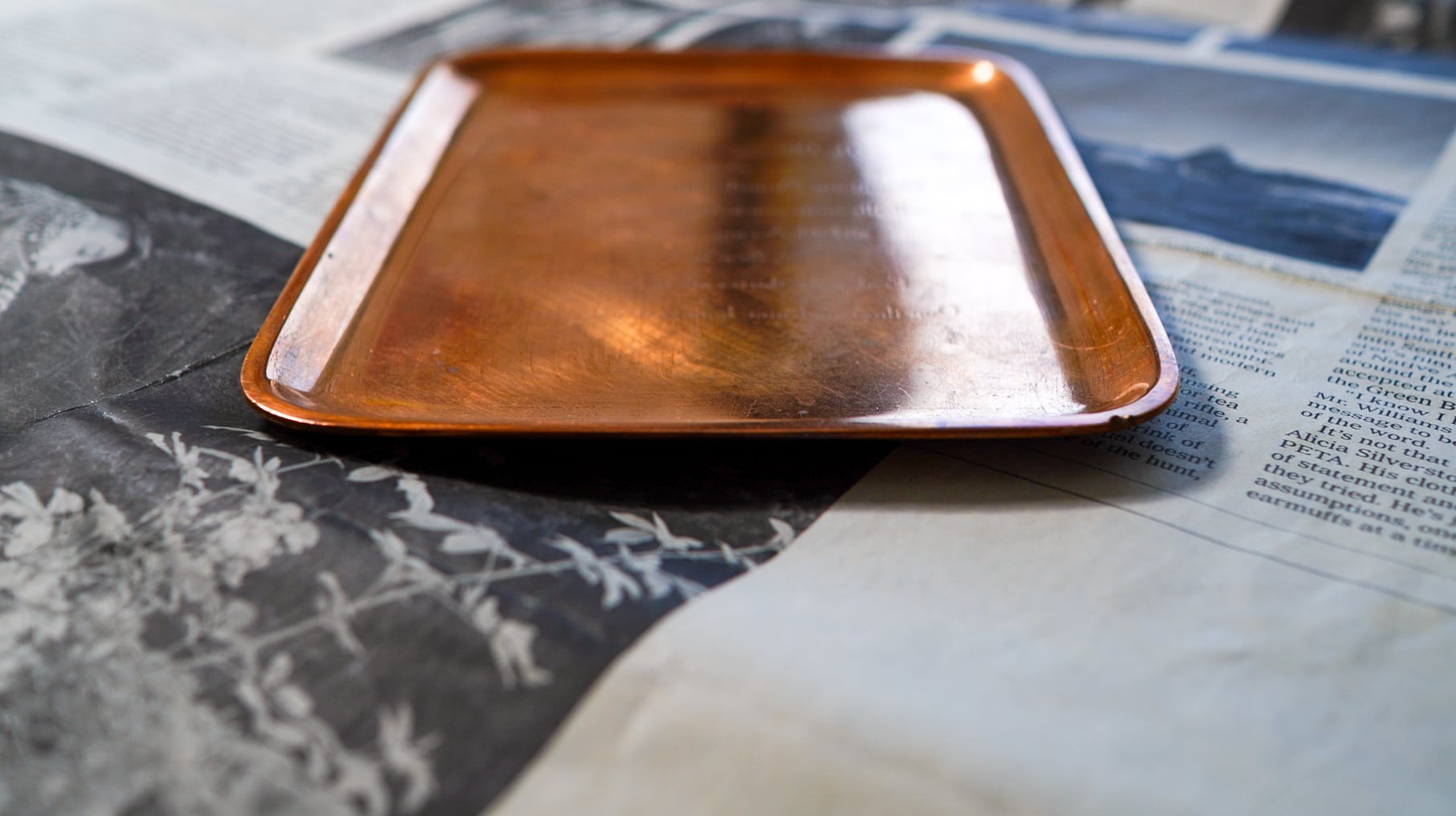 1930s】TIFFANY&Co. ティファニー インビテーション トレイ