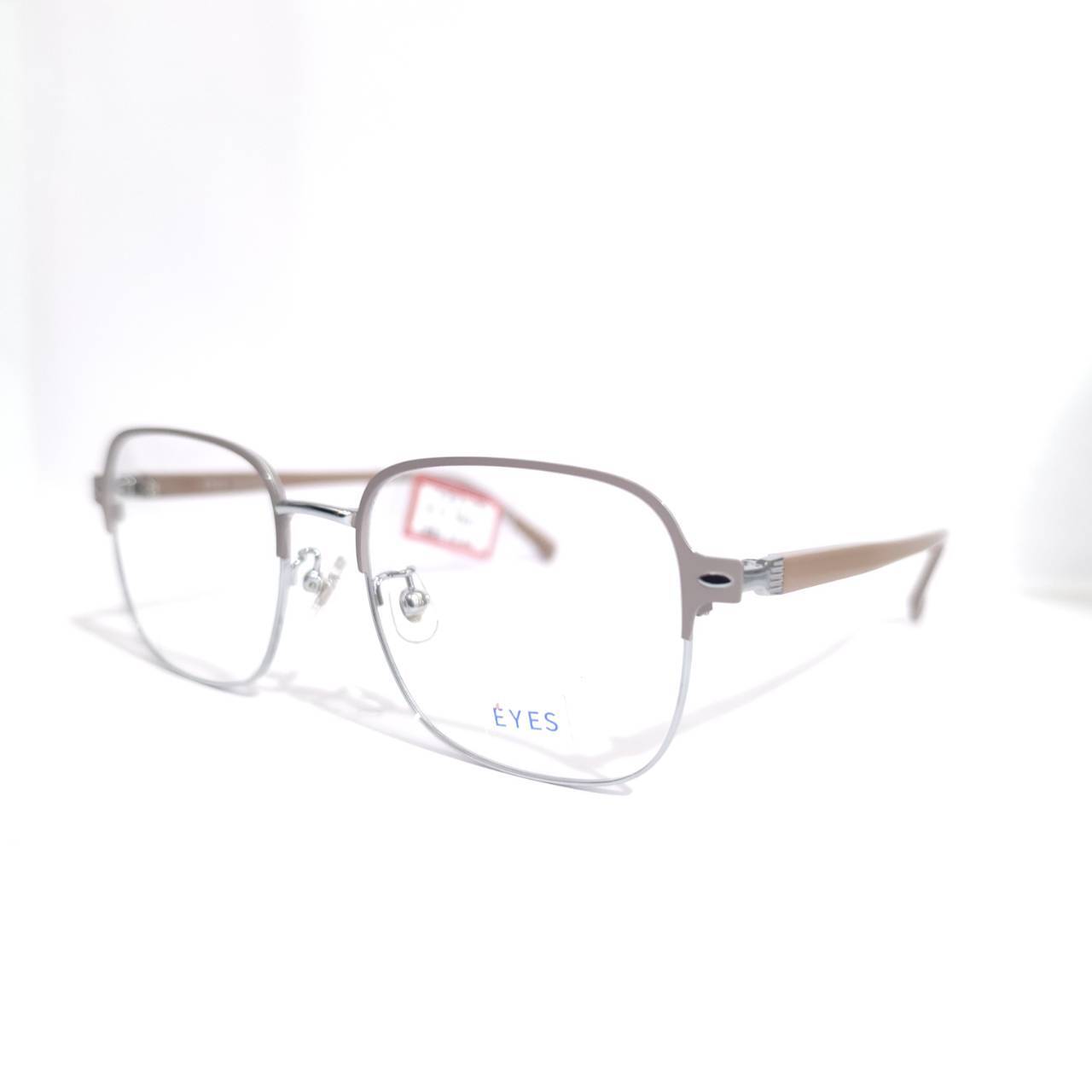 【EYES】ウエリントンメタルフレーム グレーベージュ