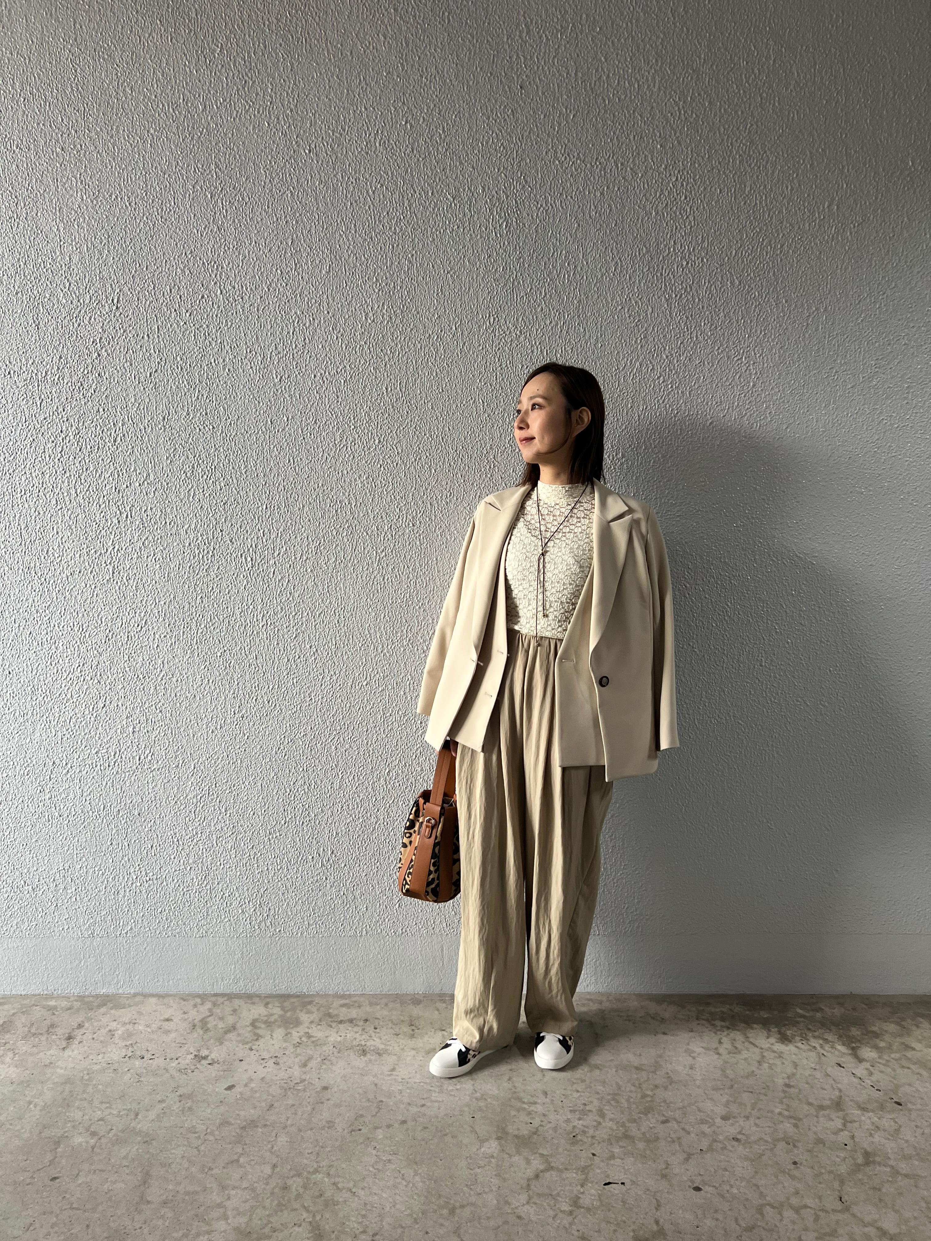 【SELECT】ストレッチレースプチハイネックPO 25-0685