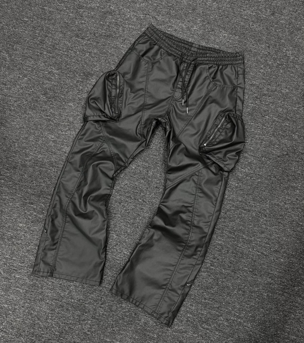 multi back zip transform cargo pants - 14