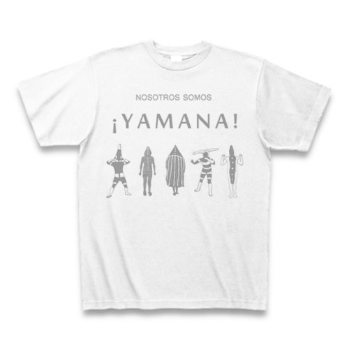 YAMANA　Tシャツ　NOSOTROS SOMOS YAMANAモデル　ホワイト