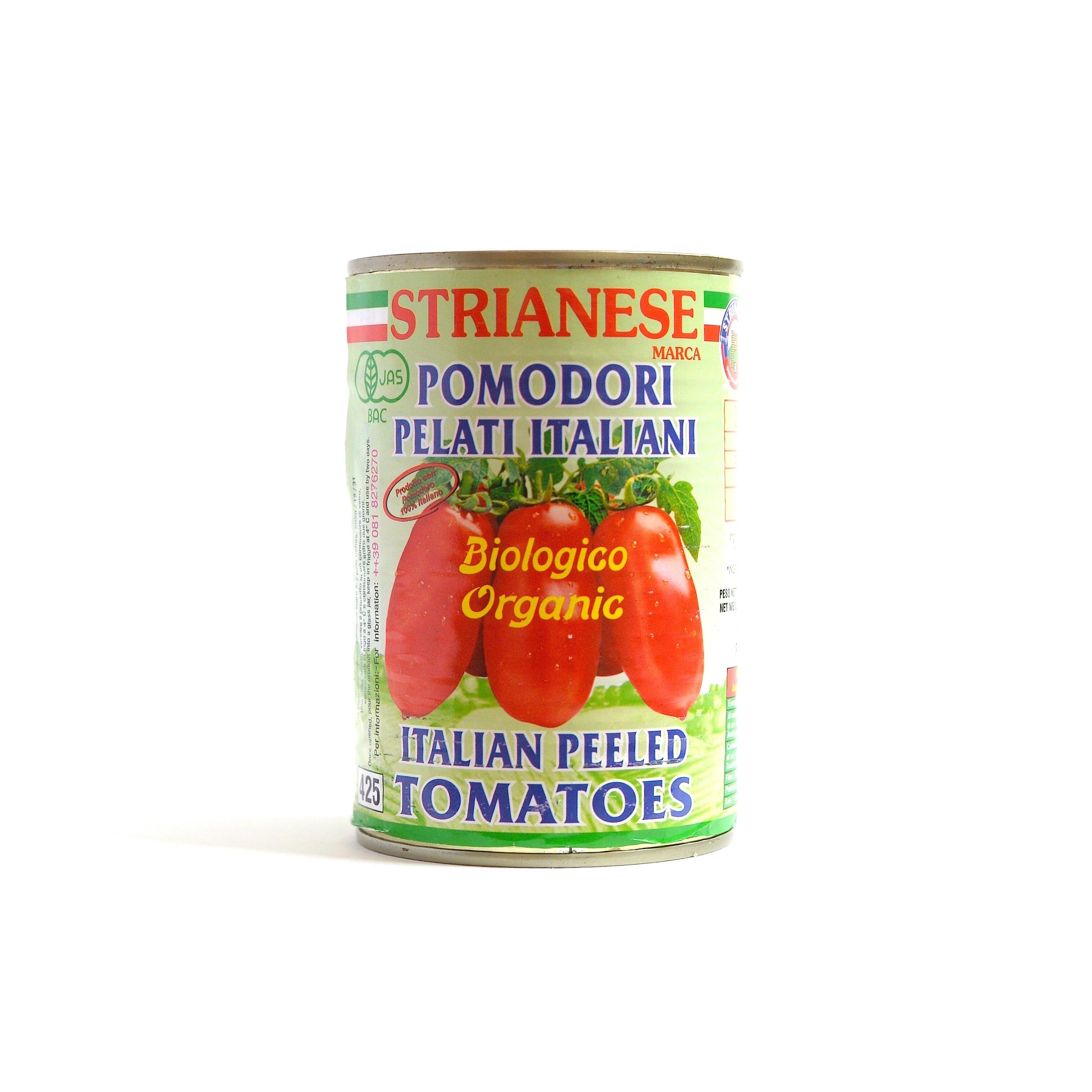 400g　アルマテラ　ストリアネーゼ有機トマト缶　ホール
