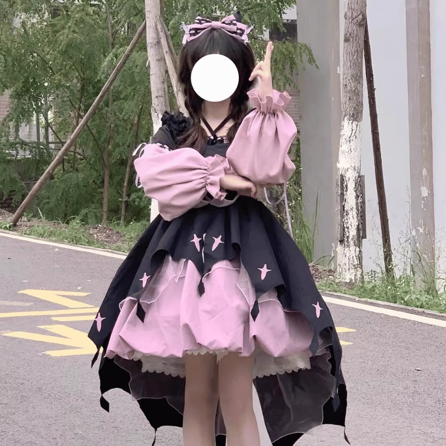 ロリータファッション通販 SEASONZ ゆめかわ セットアップ 4点セット ロリータファッション通販 SEASONZ ゆめかわ セットアップ 4点セット