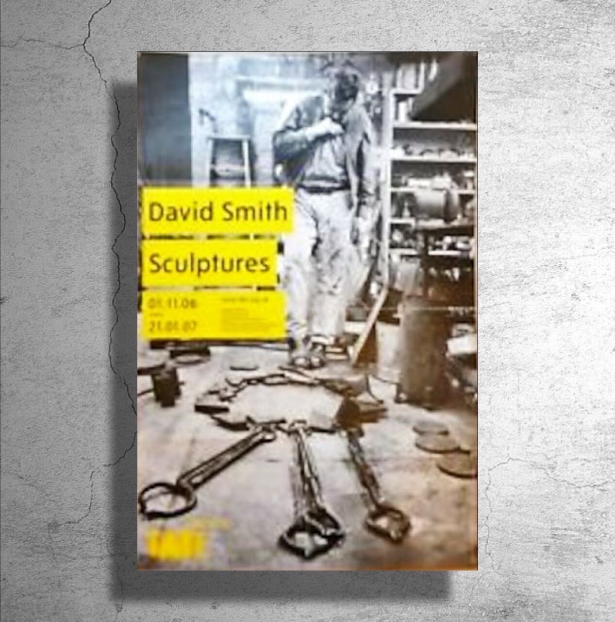 彫刻家David Smith（デイビッド・スミス） 2006年 個展ポスター | 特殊