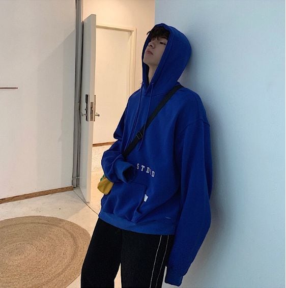 全3色 パーカー フード ゆったり カジュアル ストリート 韓国風