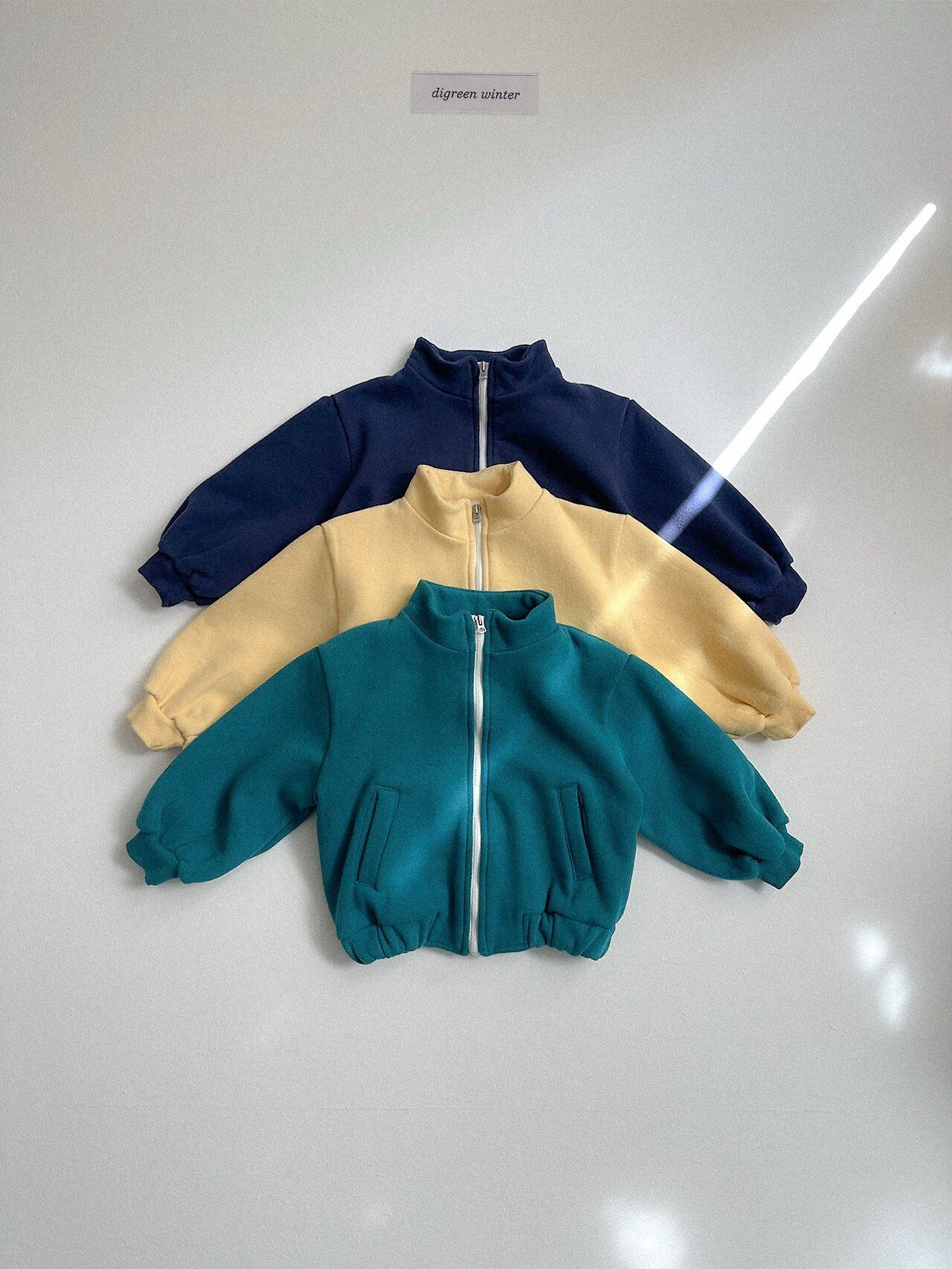 camel zip-up【digreen】※11月下旬〜12月上旬発送予定