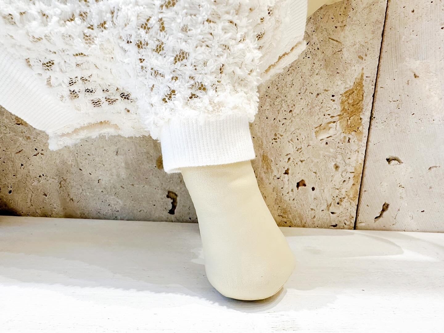 ワッペンフェザーカーディガン | DENIM ROSE