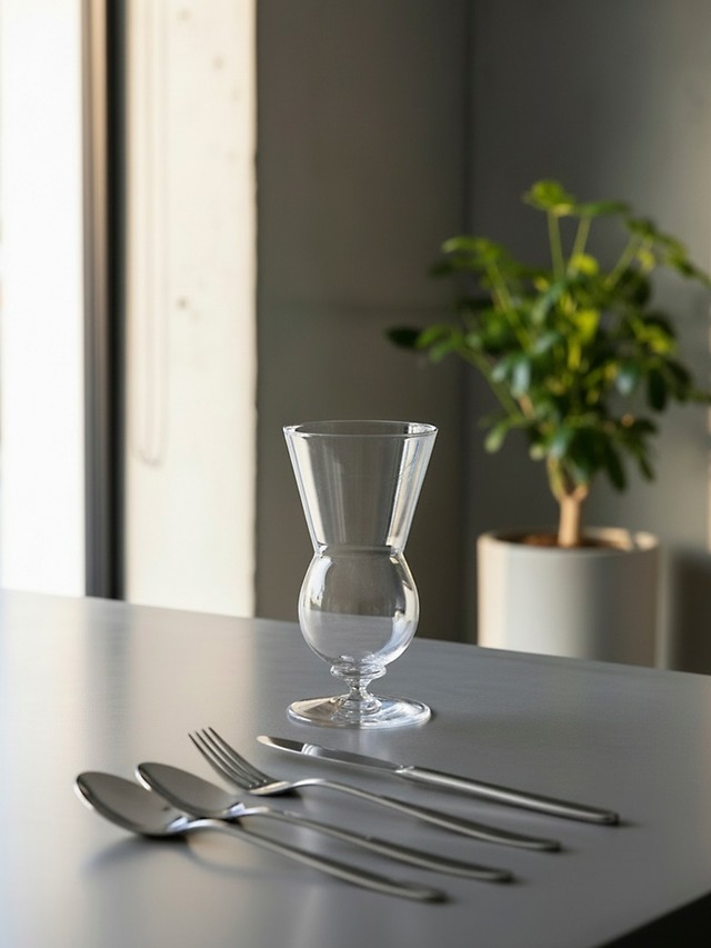 Standard short stem glass2 (clear) - 小寺 暁洋