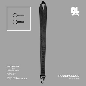 ROUGHCLOUD ナイロンロングストラップキーチェーンベルト