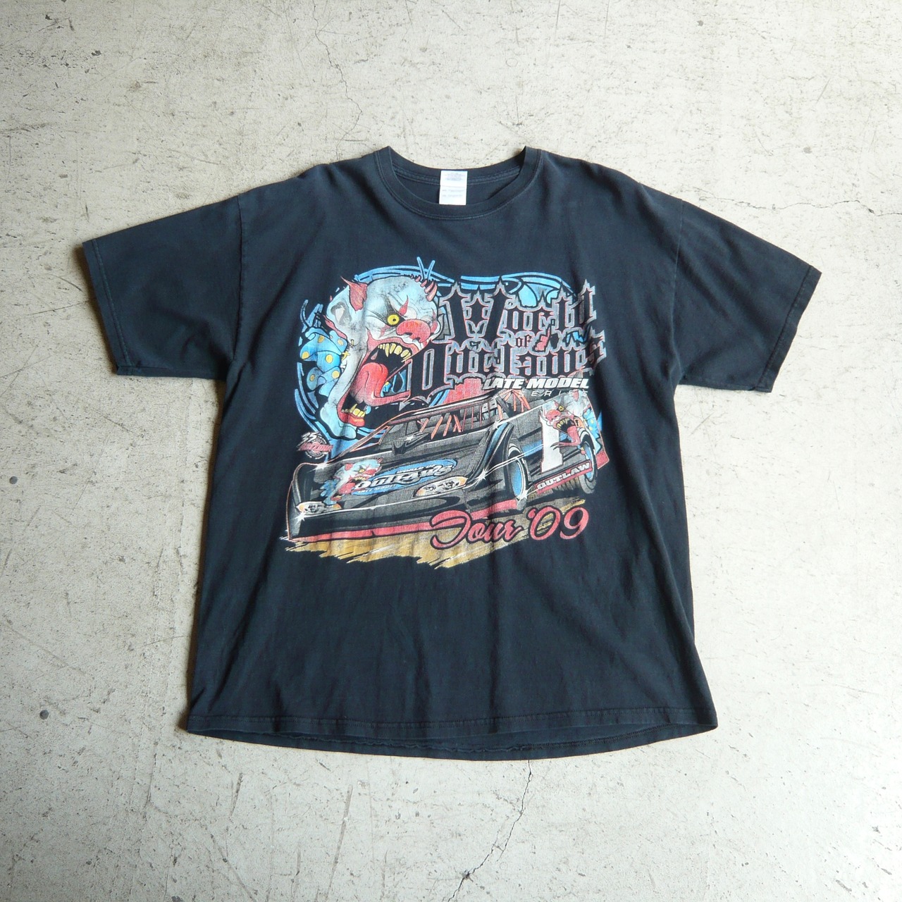 00s World of Outlaws Tシャツ ダートレース