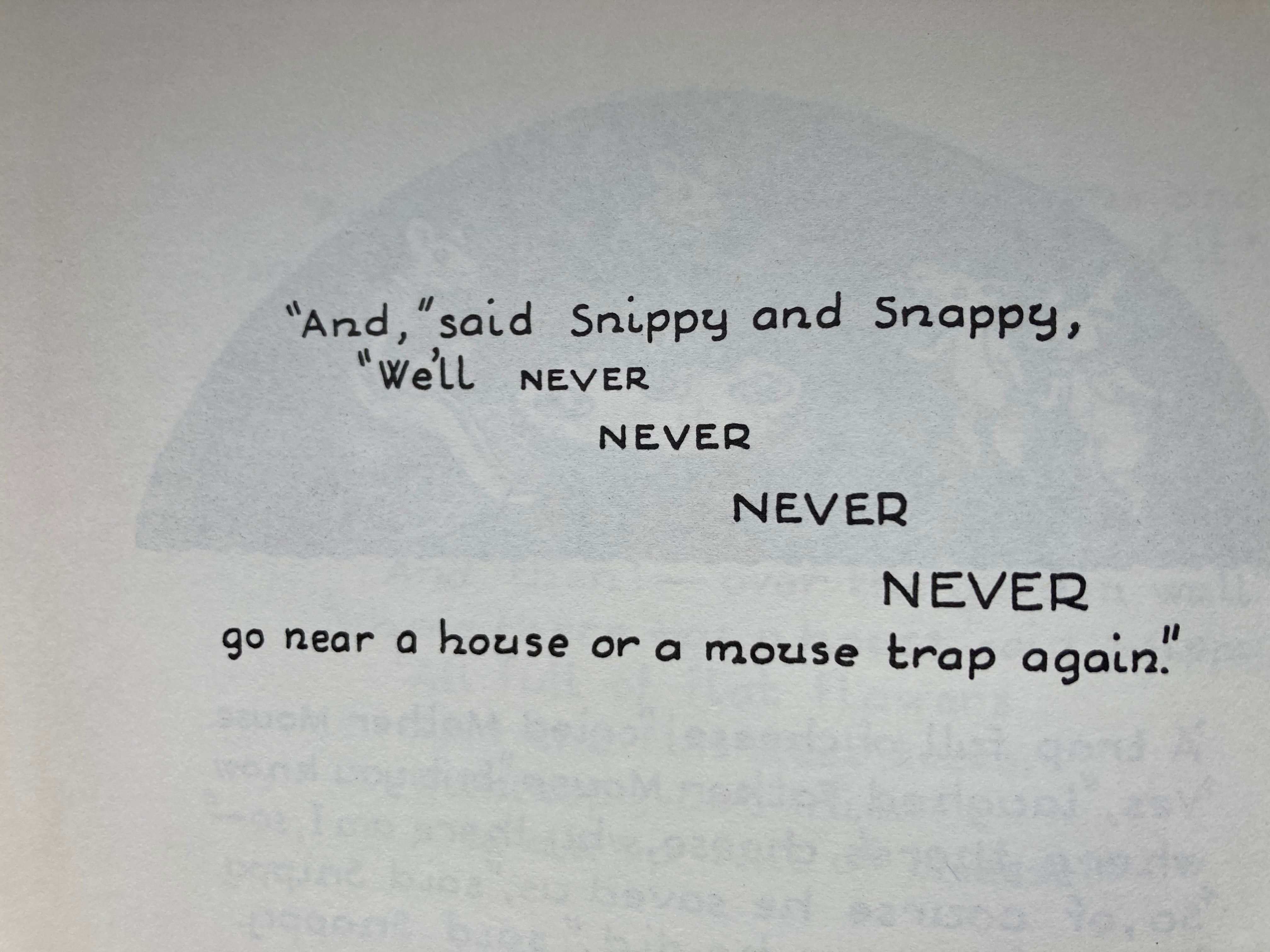 SNIPPY AND SNAPPY (スニッピ―とスナッピー)