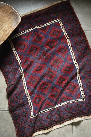 2465-Vintage Baluch rug