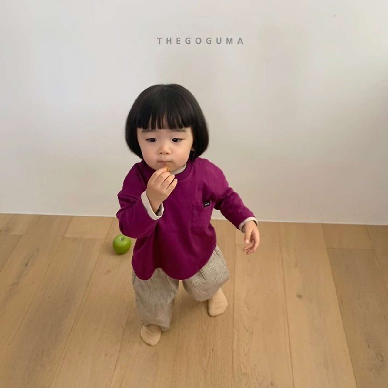 【取寄】THE GOGUMA パターンラベルパンツ｜秋服｜韓国子供服｜ 26/AT