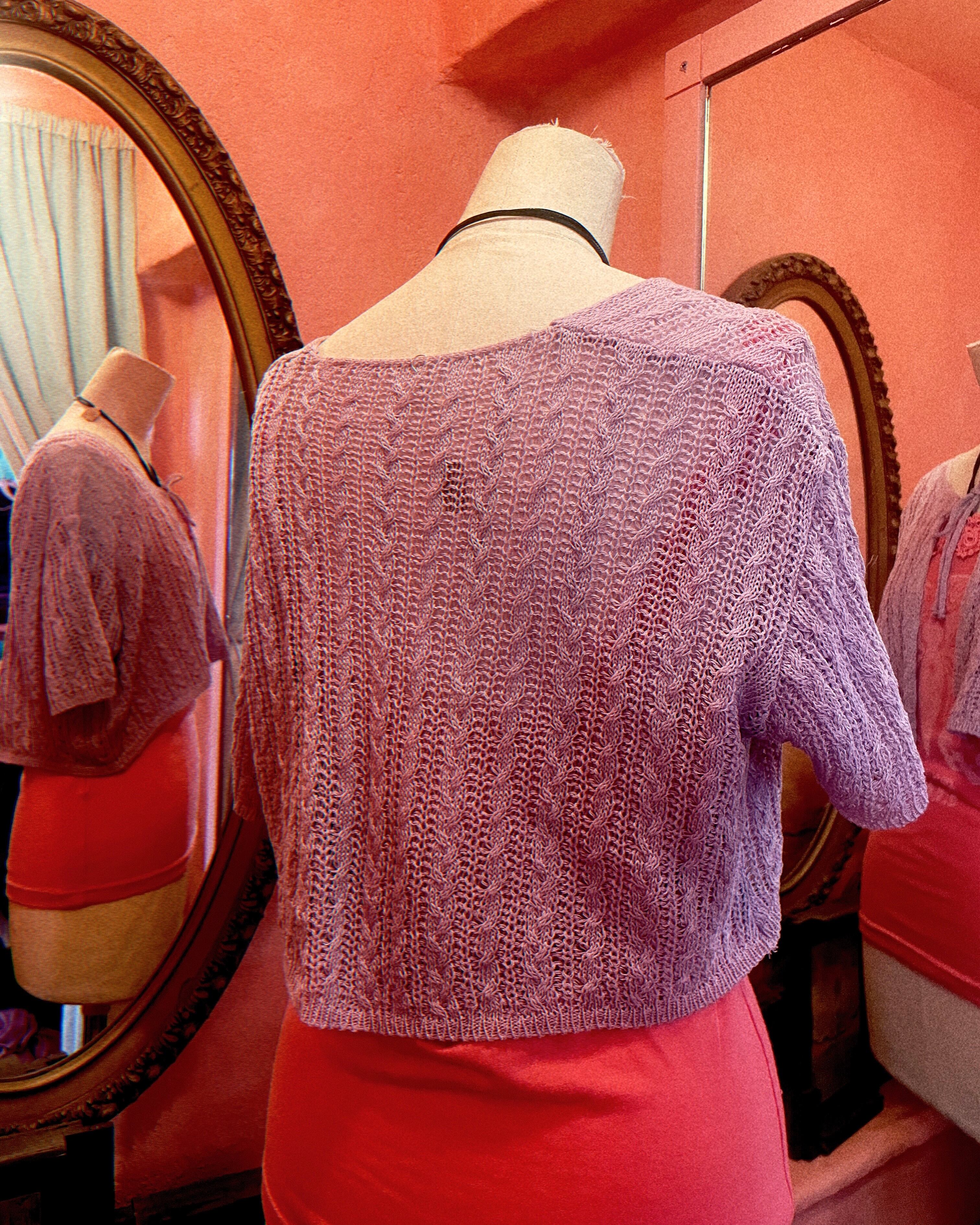 used summer knit bolero
